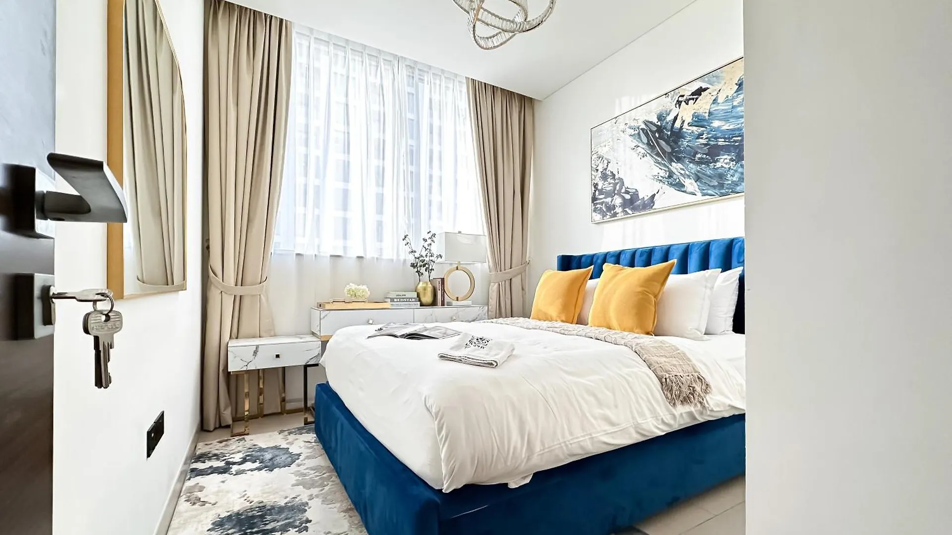 Trophy - Elegant Cozy 1Bdr In Sobha Hartland Apartment Dubai 0*,  United Arab Emirates